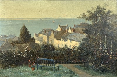 Lot 16 - Richard WANE (1852 - 1904) A view across...