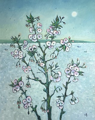 Lot 26 - Joan GILLCHREST (1918-2008) Pink Blossom and...