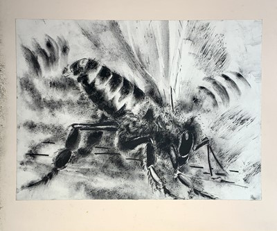 Lot 282 - Robert BRADFORD (1970) Bee over the hill...