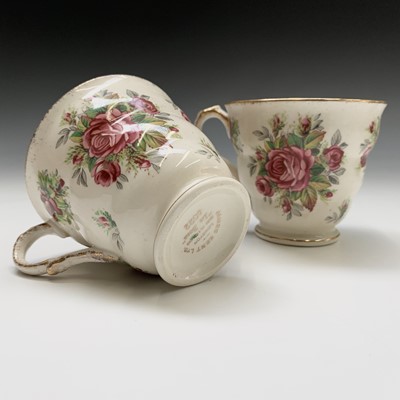 Lot 818 - A James Kent 'La Rosa' pattern tea service,...