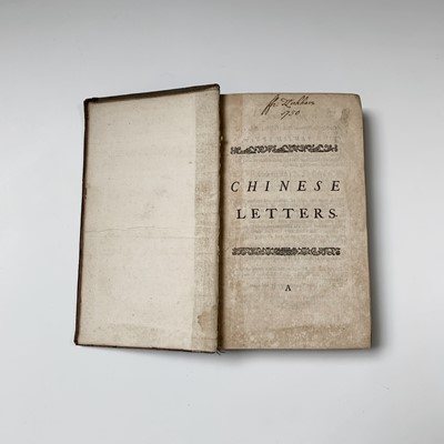 Lot 122 - Chinese Letters, an 18th century hardback...