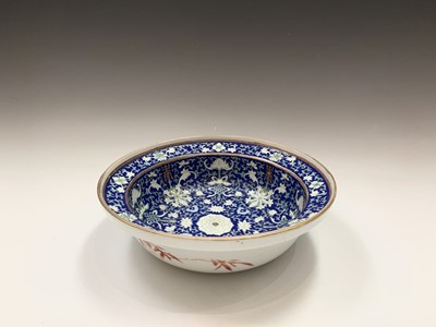 Lot 67 - A Chinese porcelain bowl, 19th century, the...