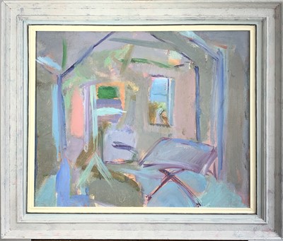 Lot 64 - Rose HILTON (1931-2019) Studio Interior Oil on...
