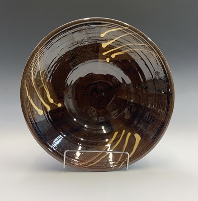 Lot 905 - A Clive Bowen (b.1943) studio pottery slipware...