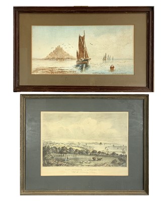 Lot 68 - View of Penzance and the Wherry Mine...