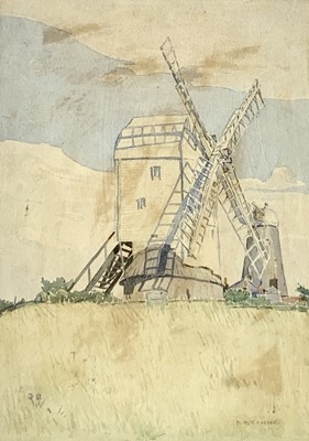 Lot 84 - Mary MCCROSSAN (1865 - 1934) Windmill...