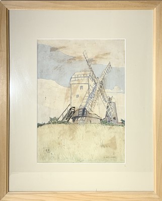 Lot 84 - Mary MCCROSSAN (1865 - 1934) Windmill...