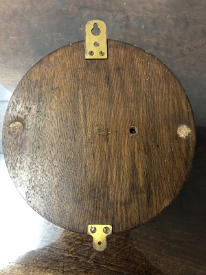 Lot 28 - An aneroid barometer retailed by Scott,...