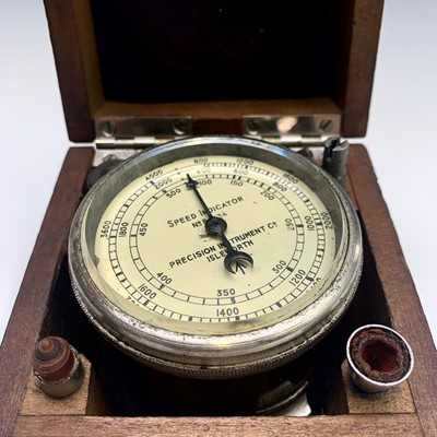 Lot 27 - A speed indicator, by Precision Instrument Co...