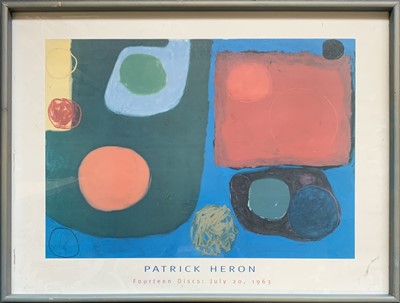 Lot 116 - Patrick HERON (1920-1999) Fourteen Discs: July...