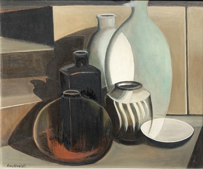 Lot 127 - Guy WORSDELL (1908-1978) Untitiled (Five Vases...