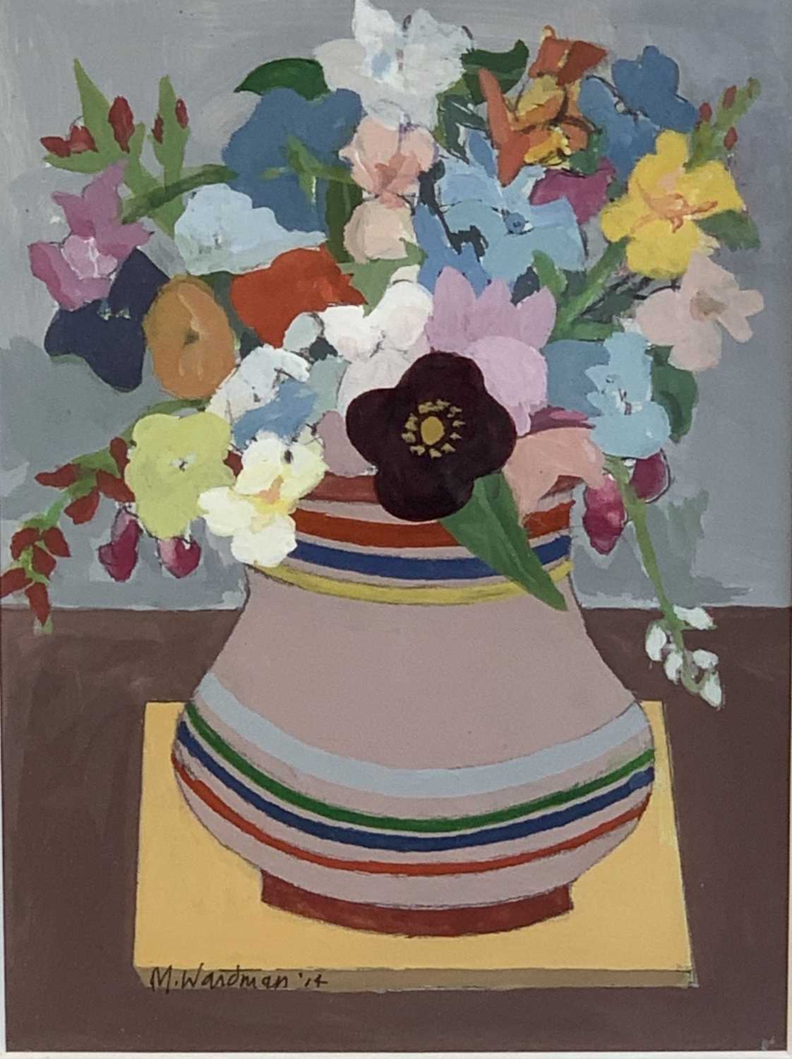 Lot 190 - Margaret WARDMAN (1922- 2020) Flowers in a...