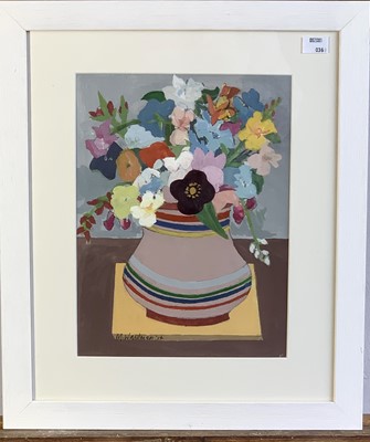 Lot 190 - Margaret WARDMAN (1922- 2020) Flowers in a...