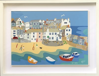 Lot 152 - Richard Sidney LODEY (1950) St Ives Acrylic on...