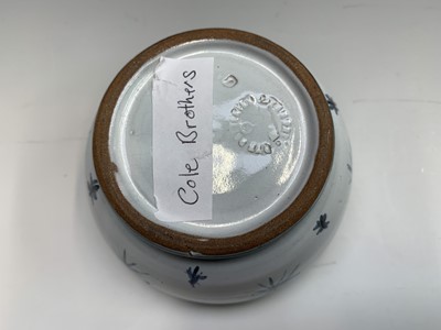 Lot 506 - COLE BROTHERS (Rye Pottery, Sussex) A small...