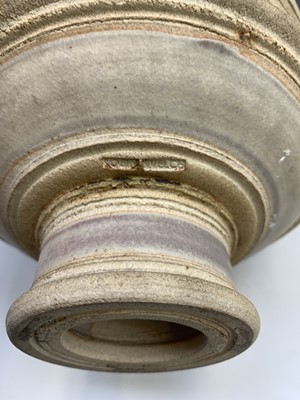 Lot 541 - Robin WELCH (1936-2019) A stoneware footed...