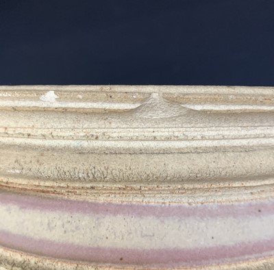 Lot 541 - Robin WELCH (1936-2019) A stoneware footed...