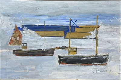 Lot 189 - Jack PENDER (1918-1998) 'Mouzel Storm' Oil on...