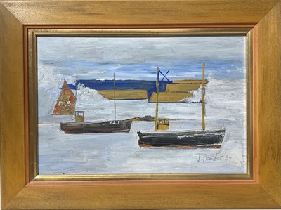 Lot 189 - Jack PENDER (1918-1998) 'Mouzel Storm' Oil on...