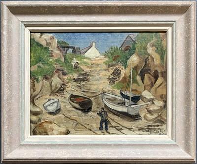 Lot 138 - Inez Estella HOYTON (1903-1983) Porthgwarra...