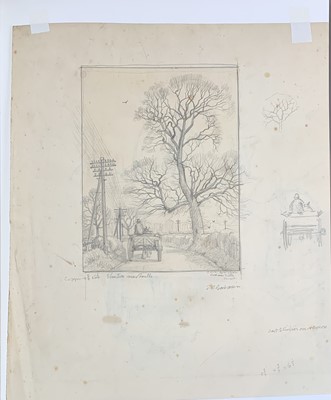 Lot 1359 - Stanley Roy BADMIN (1906-1989) Elm Tree near...