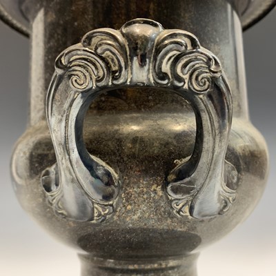 Lot 586 - A Leonard silver plated champagne cooler of...