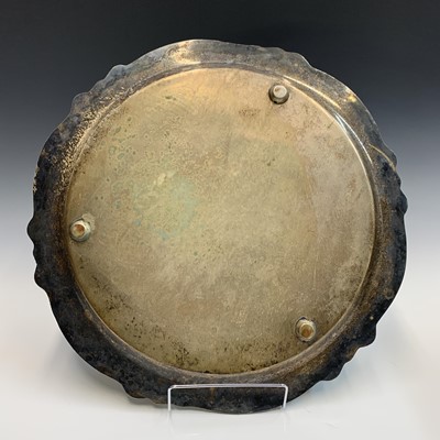 Lot 586 - A Leonard silver plated champagne cooler of...