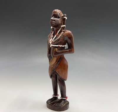 Lot 268 - An Akuaba fertility doll, together with a...