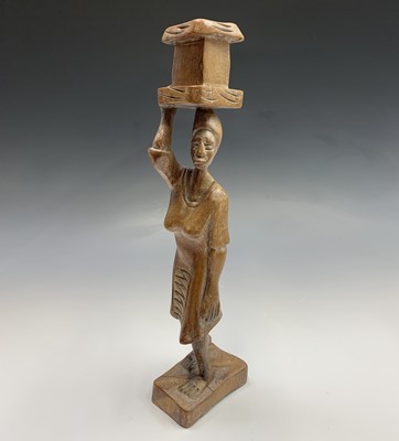 Lot 268 - An Akuaba fertility doll, together with a...