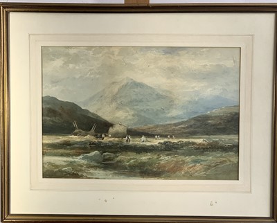 Lot 865 - Albert POLLITT (1856-1926) Low Tide...