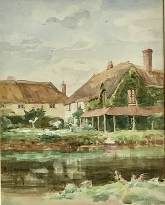 Lot 329 - William Banks FORTESCUE (c.1855-1924) Thatched...