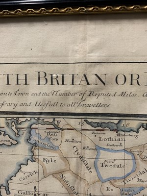 Lot 1343 - Map, handcoloured Sutton NICHOLLS Sculp...