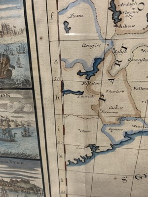 Lot 1343 - Map, handcoloured Sutton NICHOLLS Sculp...