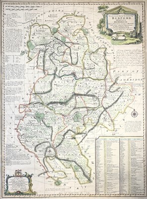 Lot 1502 - Map, handcoloured Emanuel BOWEN (1694-1767) An...