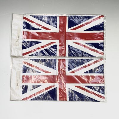 Lot 578 - A Union flag, 183cm X 122cm, together with a...
