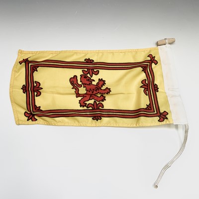 Lot 578 - A Union flag, 183cm X 122cm, together with a...