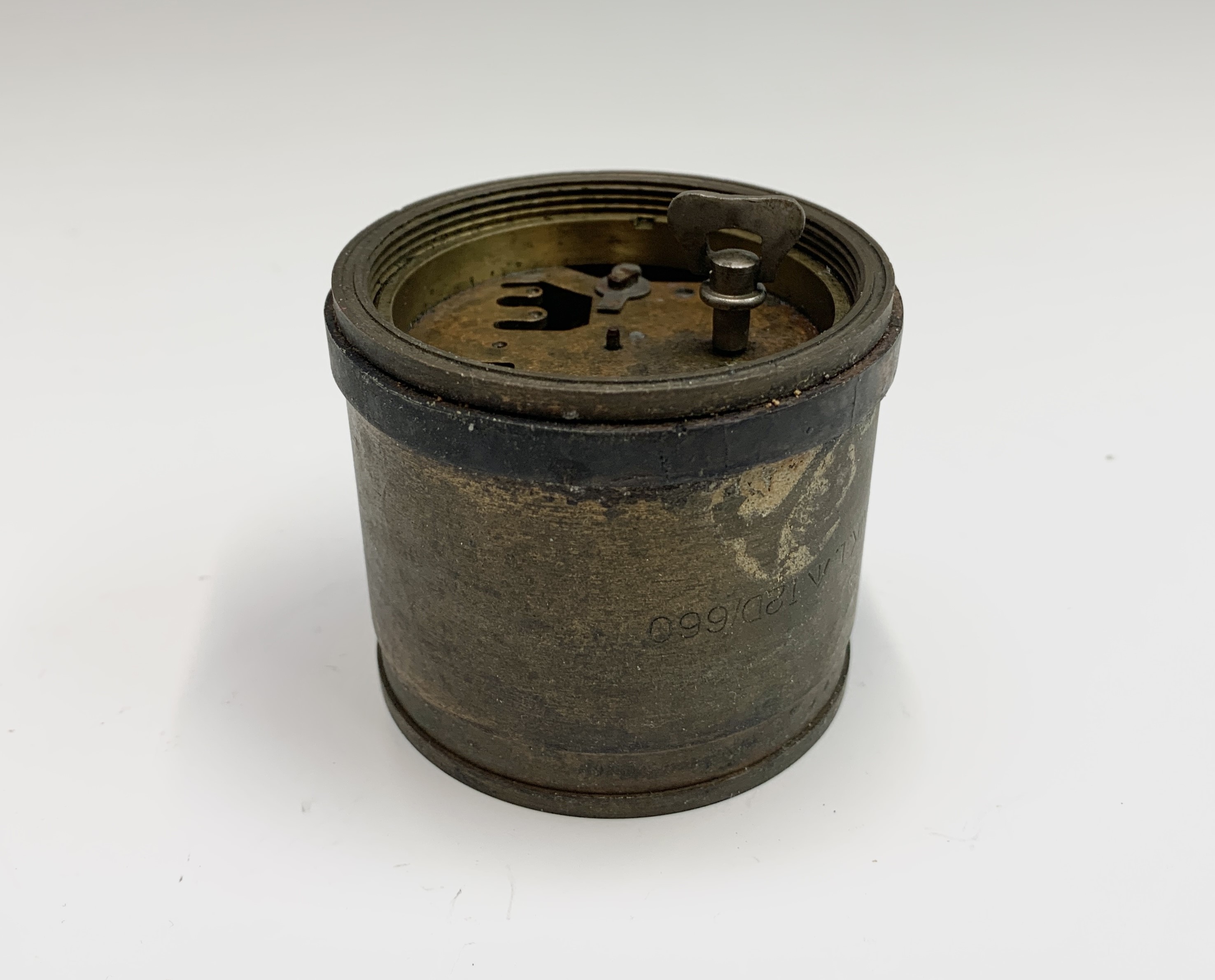 Lot 105 A Wwii Period Bomb Fuse Timer With Lot 105 A Wwii Period Bomb Fuse Timer With