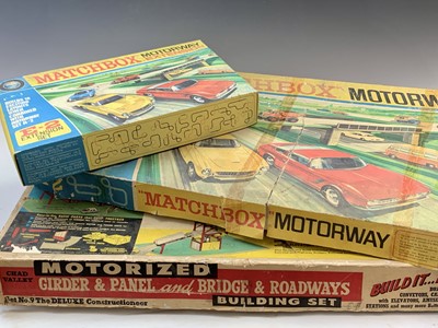 Lot 731 - Chad Valley Girder Construction Set & Matchbox...