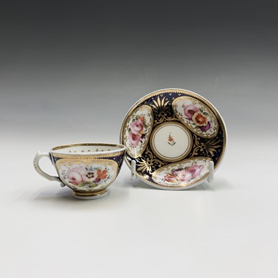 Lot 862 - A rare early Victorian miniature porcelain...