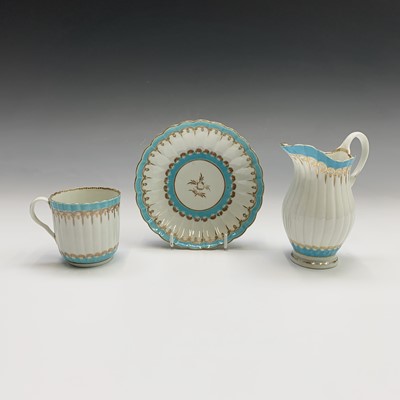 Lot 879 - A Worcester porcelain cup and saucer, circa...