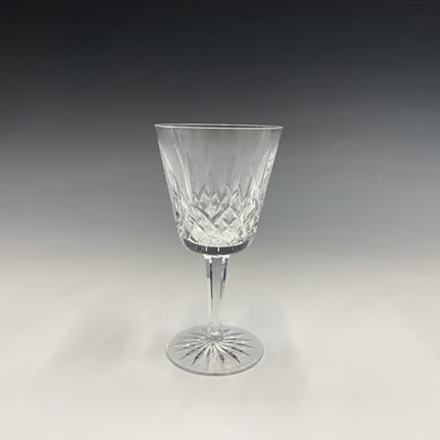 Lot 1013 - A set of eight Waterford 'Lismore' pattern...