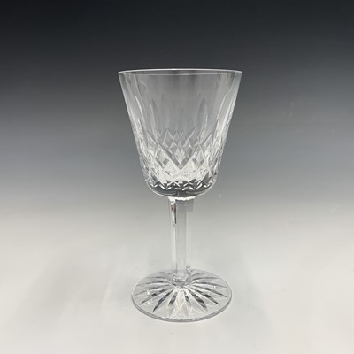 Lot 1013 - A set of eight Waterford 'Lismore' pattern...
