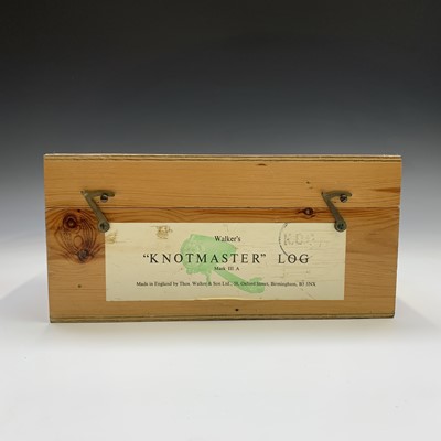 Lot 294 - A Walker's "Knotmaster" log, Mark IIIA with...