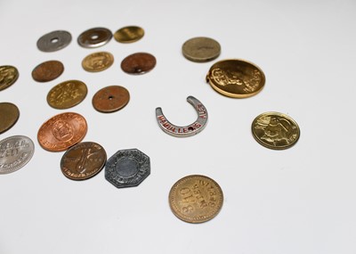 Lot 211 - Pub/Beer/Brewery Tokens (25) Including 19th...