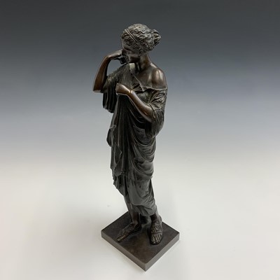 Lot 65 - A 20th century bronze figure of a classical...