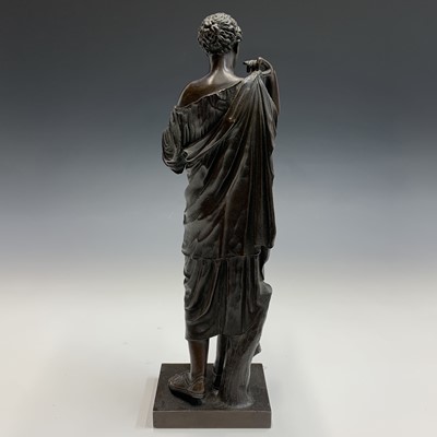 Lot 65 - A 20th century bronze figure of a classical...