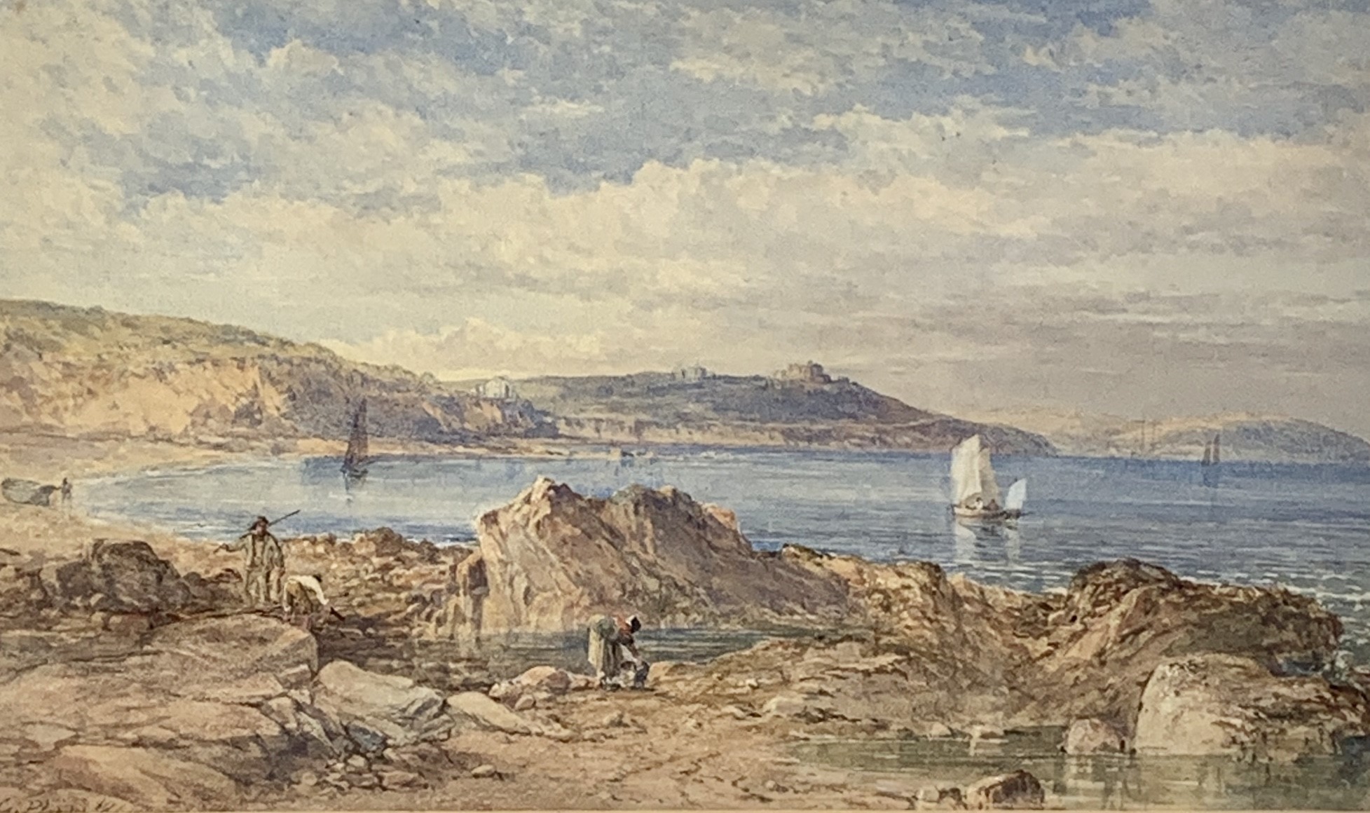 Lot 192 James PHILP Gathering Seaweed,