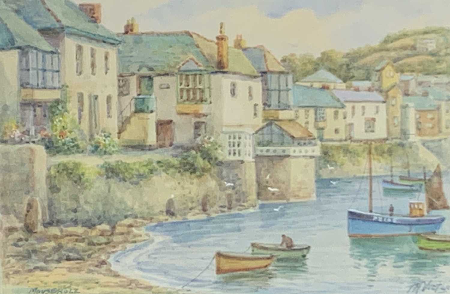 Lot 280 - Thomas Herbert VICTOR (1894-1980) Mousehole...