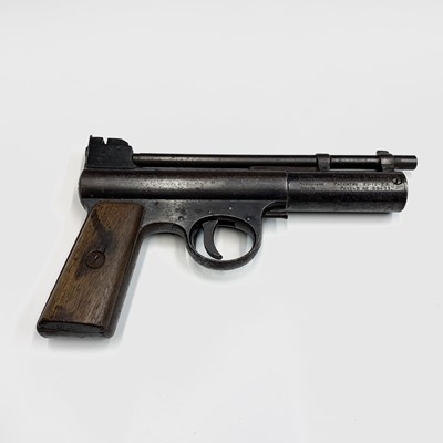 Lot 261 - A Webley .177 mark 1 air pistol, serial number...