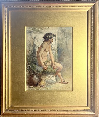 Lot 369 - Walter LANGLEY (1852 - 1922) Greek God...